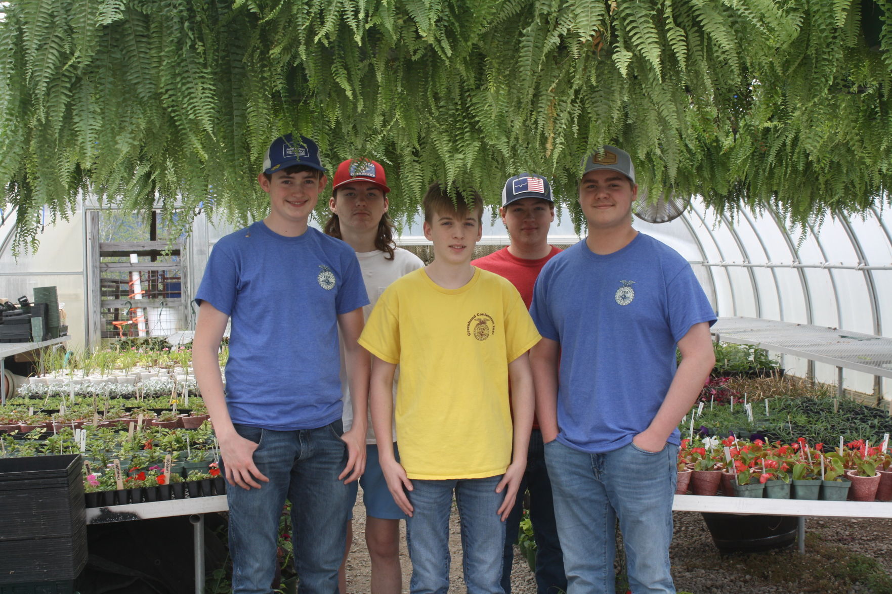 MCHS FFA plant sale staffing